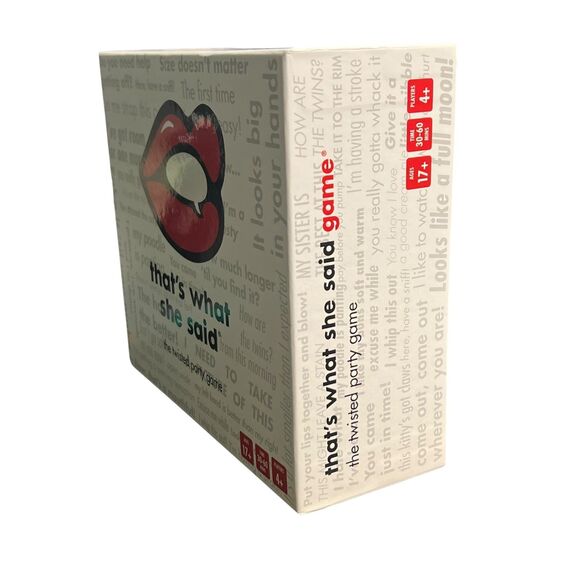 That's What She Said Game Party Card Game 17+ Complete Hilarious NSFW Humo - Picture 2 of 9